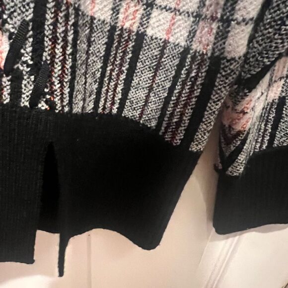 3.1 Phillip lim women's Wool Plaid Jacquard Oversized Sweater size medium - Picture 10 of 13